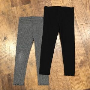 Toddler Girl Butter Soft Ribbed Leggings 3T